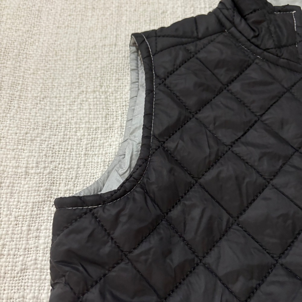 Cowgirl Hardware Kids Black Quilted Puffer Vest Horseshoe Rhinestone Size XS 5 - Picture 9 of 10